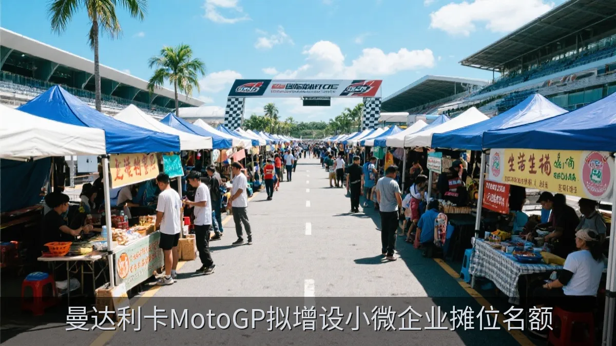 曼达利卡MotoGP拟增设小微企业摊位名额