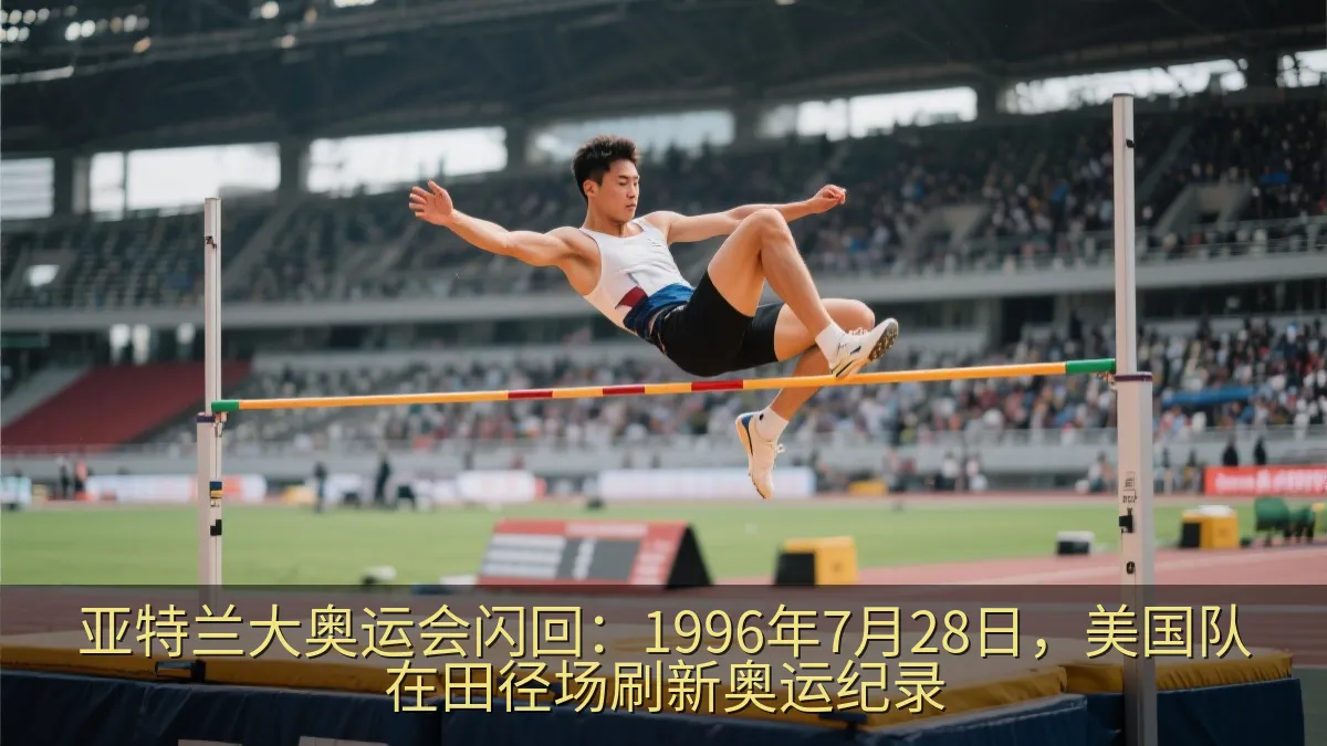 亚特兰大奥运会闪回：1996年7月28日，美国队在田径场刷新奥运纪录